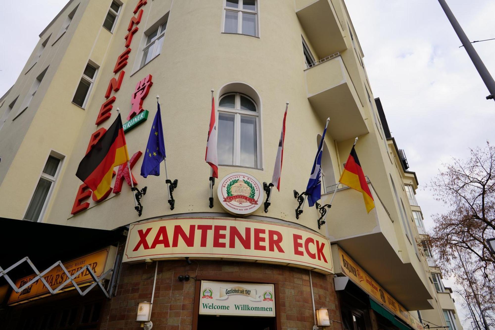 Hotel Pension Xantener Eck Berlim Exterior foto